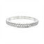 Diamond Straight Band Wedding Ring