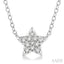 Star Petite Diamond Fashion Pendant