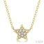 Star Petite Diamond Fashion Pendant