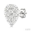 Pear Shape Lovebright Petite Diamond Stud Earrings