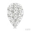 Pear Shape Lovebright Petite Diamond Stud Earrings
