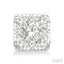 Princess Shape Lovebright Petite Diamond Fashion Earrings