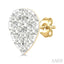 Pear Shape Lovebright Petite Diamond Stud Earrings