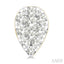 Pear Shape Lovebright Petite Diamond Stud Earrings