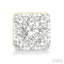 Princess Shape Lovebright Petite Diamond Fashion Earrings