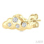 Cloud Petite Diamond Fashion Earrings