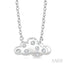 Cloud Petite Diamond Fashion Pendant