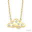 Cloud Petite Diamond Fashion Pendant