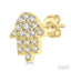 Hamsa Petite Diamond Fashion Earrings