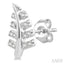 Leaf Petite Diamond Fashion Earrings