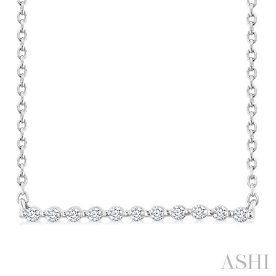 Petite Diamond Fashion Bar Pendant