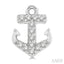 Anchor Petite Diamond Fashion Earrings