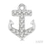 Anchor Petite Diamond Fashion Earrings