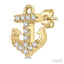 Anchor Petite Diamond Fashion Earrings