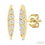Boat Petite Diamond Fashion Earrings
