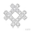 Hashtag Petite Diamond Fashion Earrings