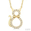 Cat Petite Diamond Fashion Pendant
