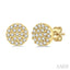 Disc Petite Diamond Fashion Earrings