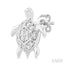 Turtle Petite Diamond Fashion Earrings