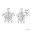 Turtle Petite Diamond Fashion Earrings