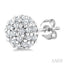 Disco Ball Petite Diamond Fashion Earrings