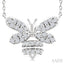 Bumble Bee Petite Diamond Fashion Pendant