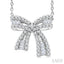 Bow Petite Diamond Fashion Pendant