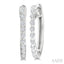 Petite Diamond Fashion Hoop Earrings