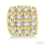 Cushion Shape Petite Diamond Fashion Earrings