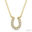 Horseshoe Petite Diamond Fashion Pendant