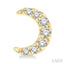 Star & Moon Petite Diamond Fashion Earrings