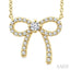 Bow Petite Diamond Fashion Pendant