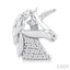 Unicorn Petite Diamond Fashion Earrings