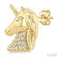 Unicorn Petite Diamond Fashion Earrings