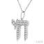 Chai Petite Diamond Fashion Pendant