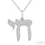 Chai Petite Diamond Fashion Pendant