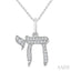 Chai Petite Diamond Fashion Pendant