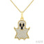 Ghost Petite Diamond Fashion Pendant