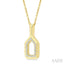 Pickleball Petite Diamond Fashion Pendant