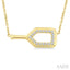 Pickleball Petite Diamond Fashion Pendant
