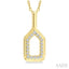 Pickleball Petite Diamond Fashion Pendant