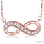 Infinity Petite Diamond Fashion Pendant