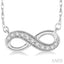 Infinity Petite Diamond Fashion Pendant