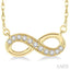 Infinity Petite Diamond Fashion Pendant