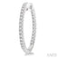 Inside-Out Diamond Hoop Earrings