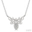 Bumble Bee Petite Diamond Fashion Pendant