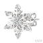Snowflake Petite Diamond Fashion Earrings