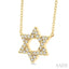 Star of David Petite Diamond Fashion Pendant