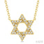 Star of David Petite Diamond Fashion Pendant
