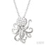 Octopus Petite Diamond Fashion Pendant